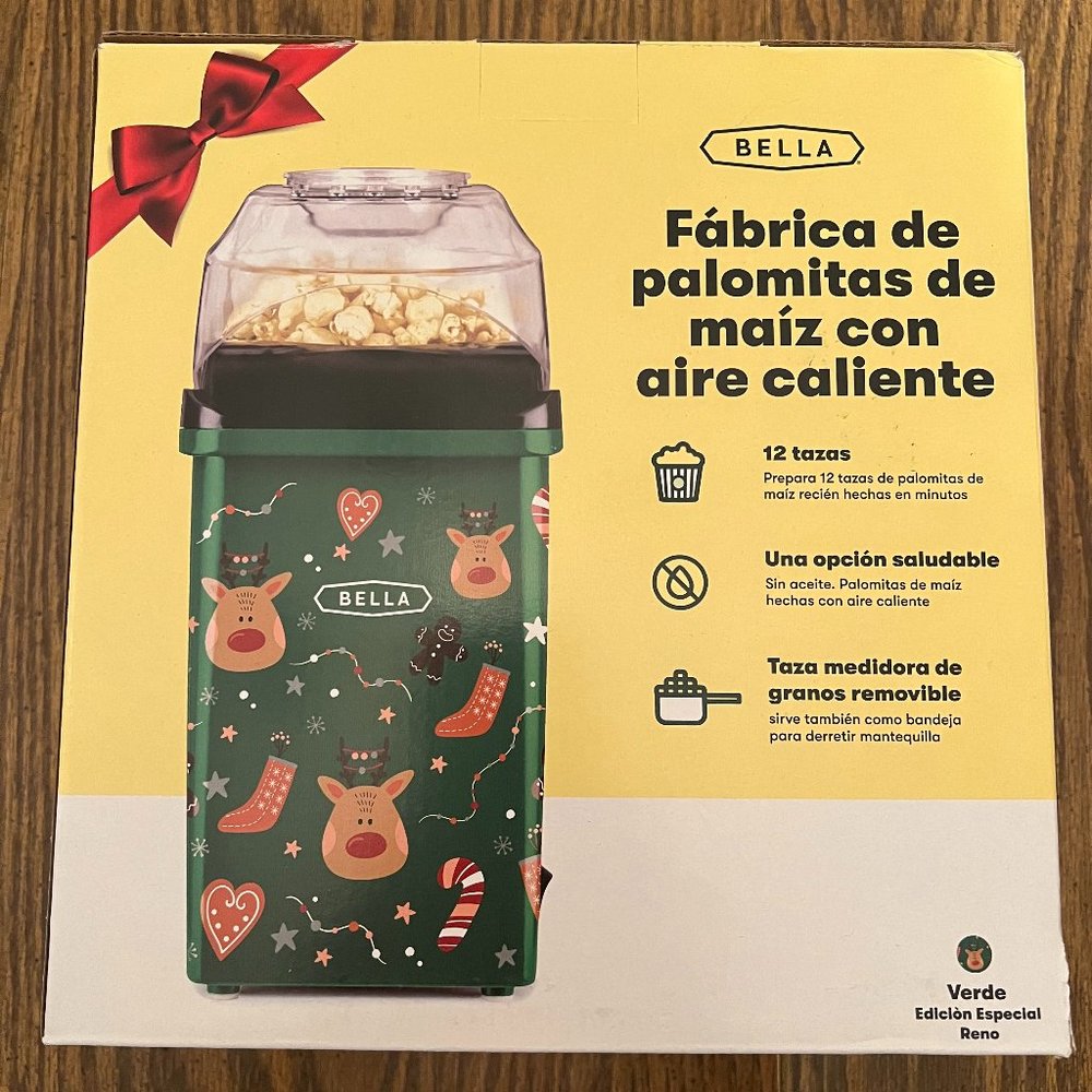 COPY - Bella (Christmas theme) Hot Air Popcorn Popper